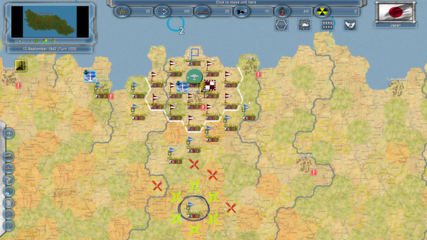 Игра Storm over the Pacific, скриншот