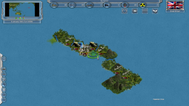 Игра Storm over the Pacific, скриншот