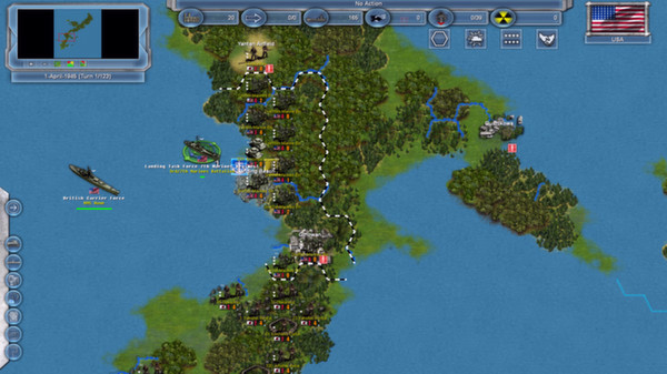 Игра Storm over the Pacific, скриншот