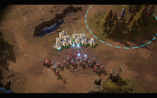 Игра Stormgate, скриншот