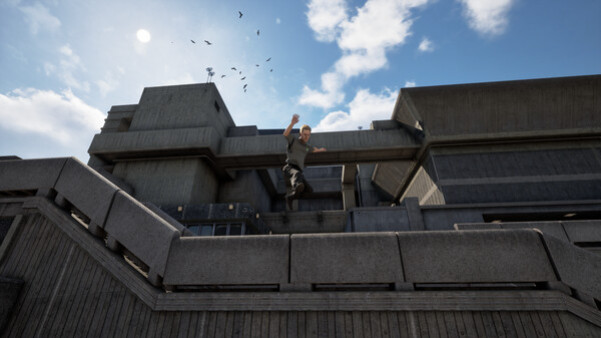 Игра STORROR Parkour Pro, скриншот