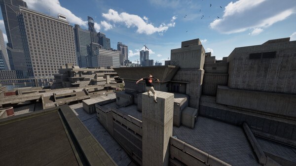 Игра STORROR Parkour Pro, скриншот