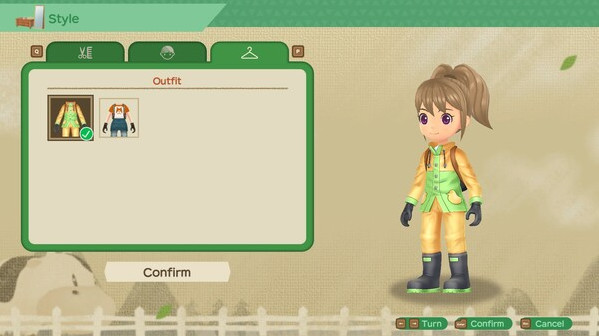 Игра STORY OF SEASONS: A Wonderful Life - Seasonal Outfits Set, скриншот