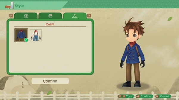 Игра STORY OF SEASONS: A Wonderful Life - Seasonal Outfits Set, скриншот