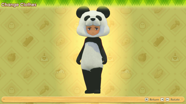 Игра STORY OF SEASONS: Pioneers of Olive Town - Panda Costume, скриншот