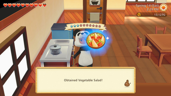 Игра STORY OF SEASONS: Pioneers of Olive Town - Panda Costume, скриншот