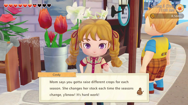 Игра STORY OF SEASONS: Pioneers of Olive Town, скриншот