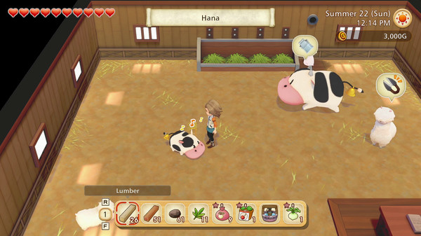 Игра STORY OF SEASONS: Pioneers of Olive Town, скриншот