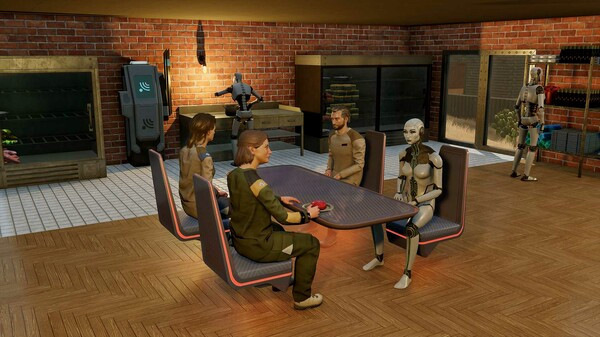Игра Stranded: Alien Dawn - Robots and Guardians, скриншот