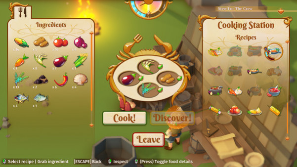 Игра Stranded Sails - Explorers of the Cursed Islands, скриншот