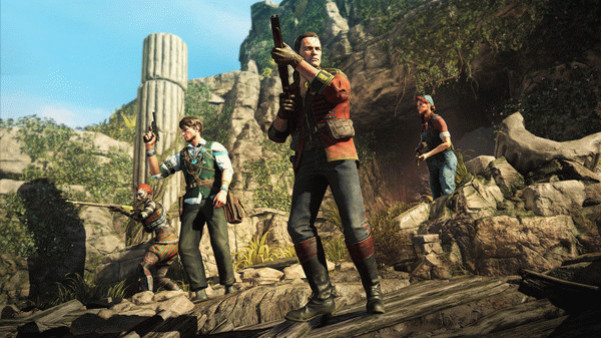 Игра Strange Brigade, скриншот