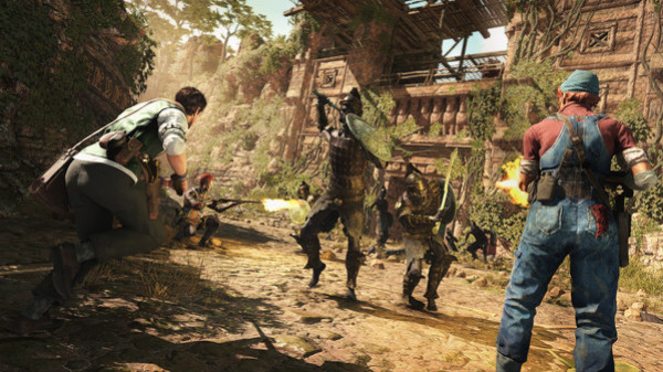 Игра Strange Brigade, скриншот