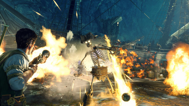Игра Strange Brigade, скриншот