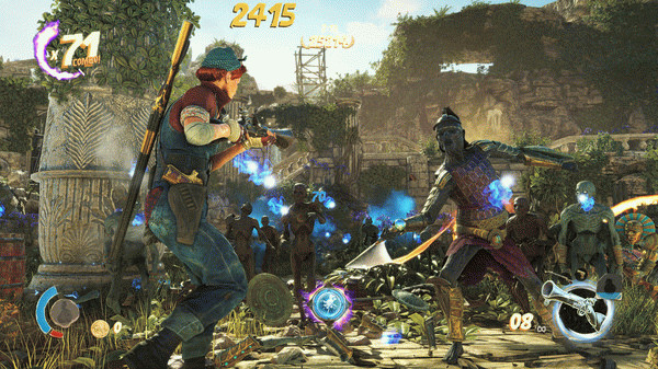 Игра Strange Brigade, скриншот
