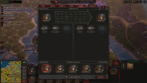 Игра Strategic Mind: Blitzkrieg, скриншот