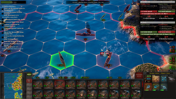 Игра Strategic Mind: Blitzkrieg, скриншот