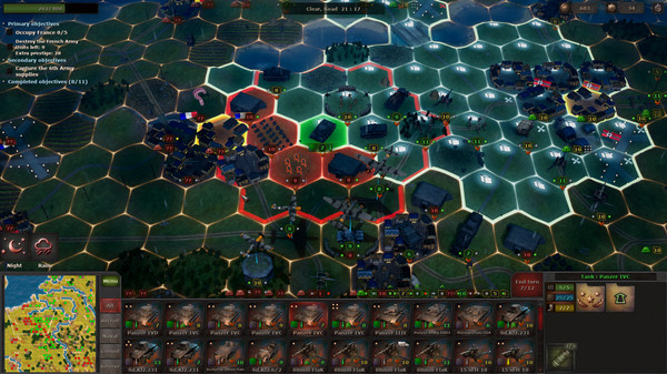 Игра Strategic Mind: Blitzkrieg, скриншот