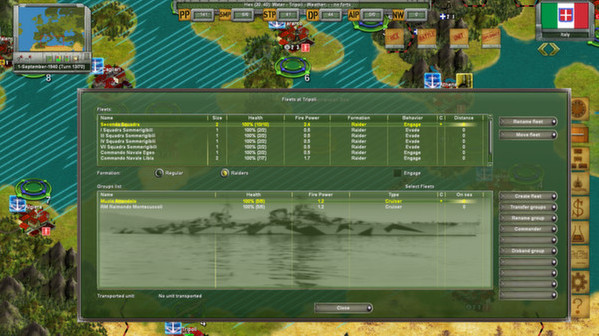 Игра Strategic War in Europe, скриншот
