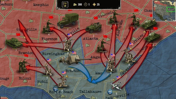 Игра Strategy & Tactics: Wargame Collection - USSR vs USA!, скриншот