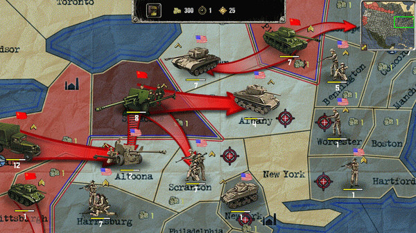 Игра Strategy & Tactics: Wargame Collection - USSR vs USA!, скриншот