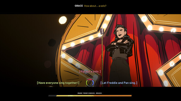 Игра Stray Gods: The Roleplaying Musical, скриншот