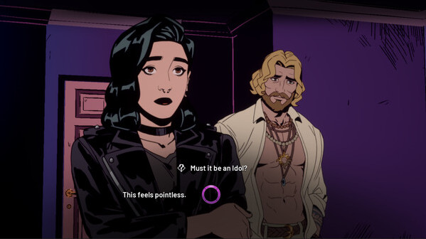 Игра Stray Gods: The Roleplaying Musical, скриншот