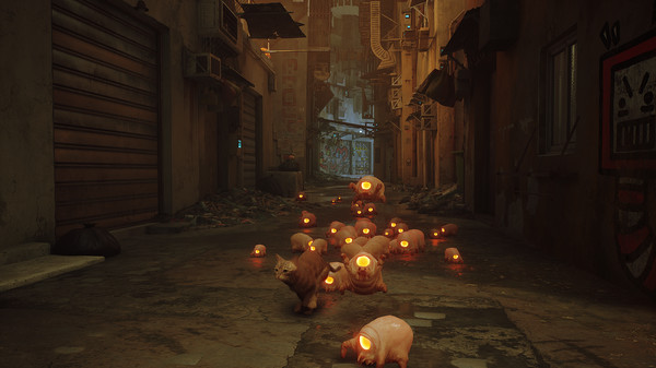 Игра Stray, скриншот