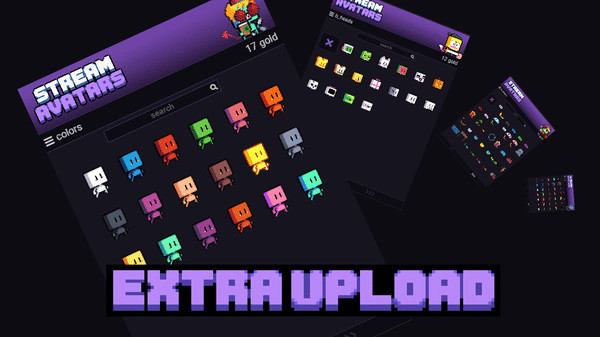 Игра Stream Avatars: Extra Upload, скриншот