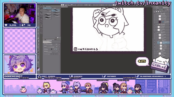 Игра Stream Avatars: Extra Upload, скриншот