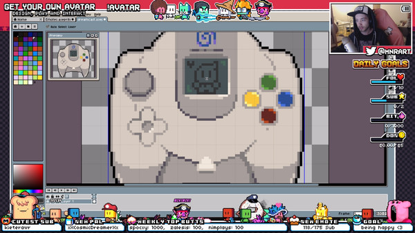 Игра Stream Avatars, скриншот