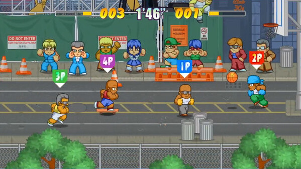 Игра Street Basket Challenge, скриншот