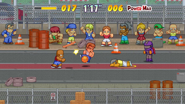 Игра Street Basket Challenge, скриншот