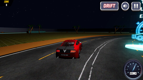 Игра Street Drive Rush, скриншот