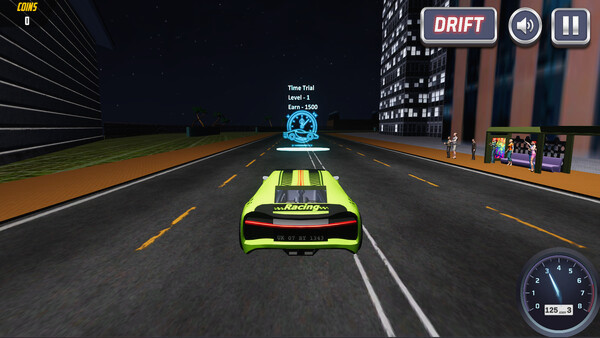 Игра Street Drive Rush, скриншот