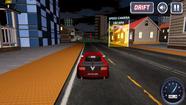 Игра Street Drive Rush, скриншот