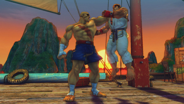 Игра Street Fighter IV, скриншот