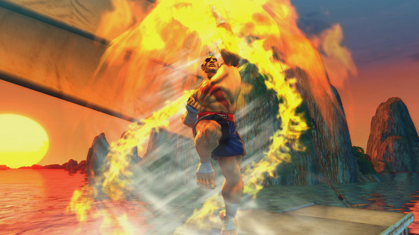 Игра Street Fighter IV, скриншот
