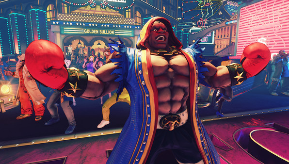 Игра Street Fighter V, скриншот