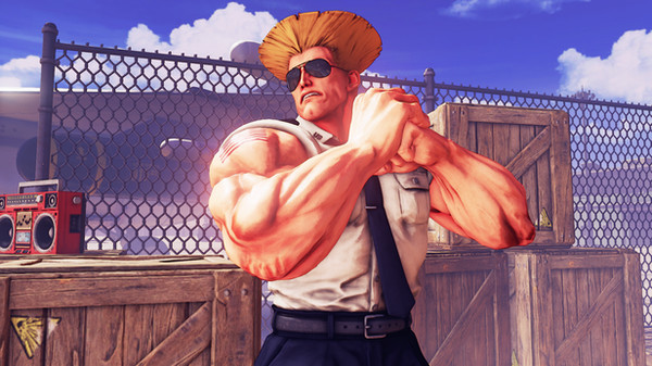 Игра Street Fighter V, скриншот