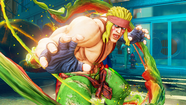 Игра Street Fighter V, скриншот