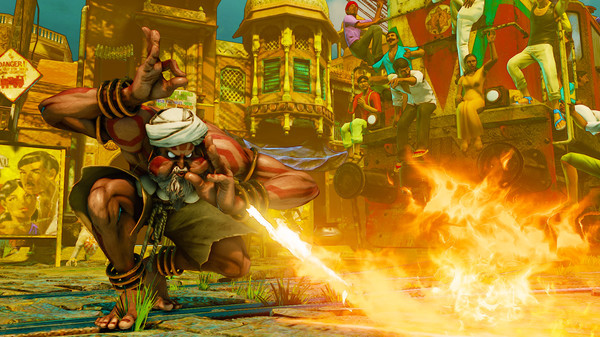 Игра Street Fighter V, скриншот