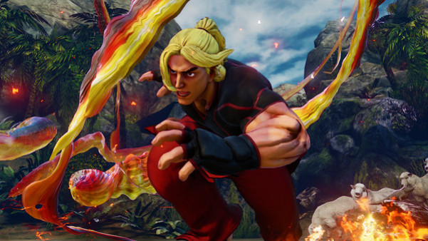 Игра Street Fighter V, скриншот
