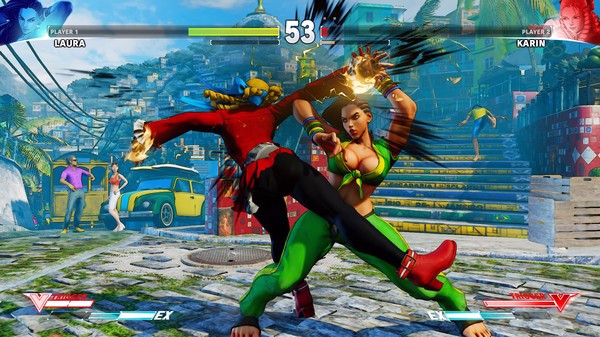 Игра Street Fighter V, скриншот