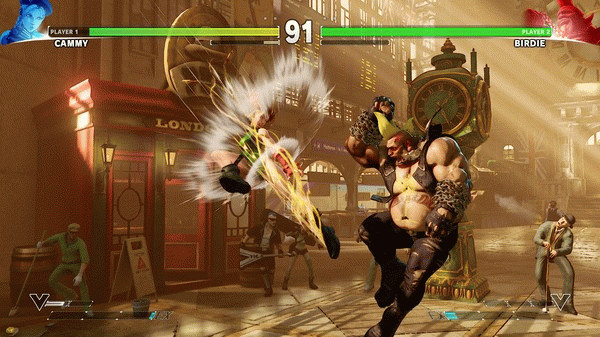 Игра Street Fighter V, скриншот