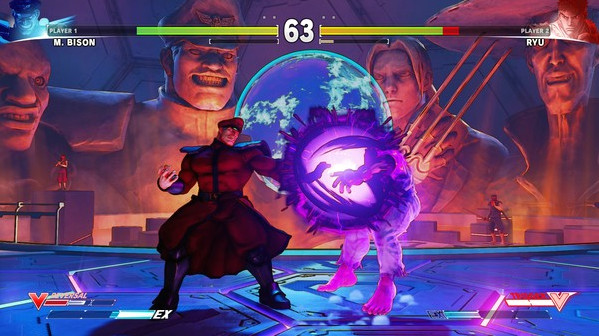 Игра Street Fighter V, скриншот