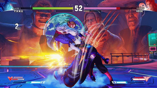 Игра Street Fighter V, скриншот