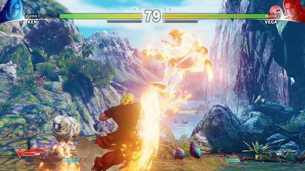 Игра Street Fighter V, скриншот