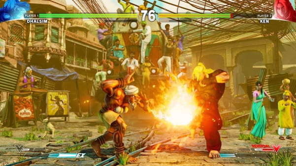 Игра Street Fighter V, скриншот