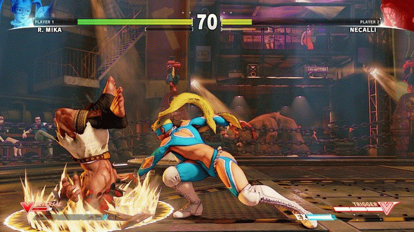 Игра Street Fighter V, скриншот