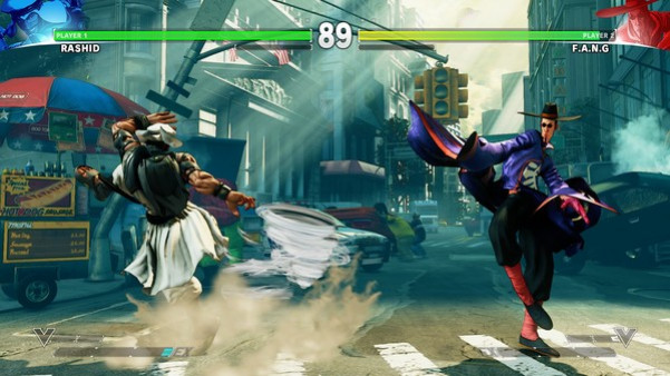 Игра Street Fighter V, скриншот